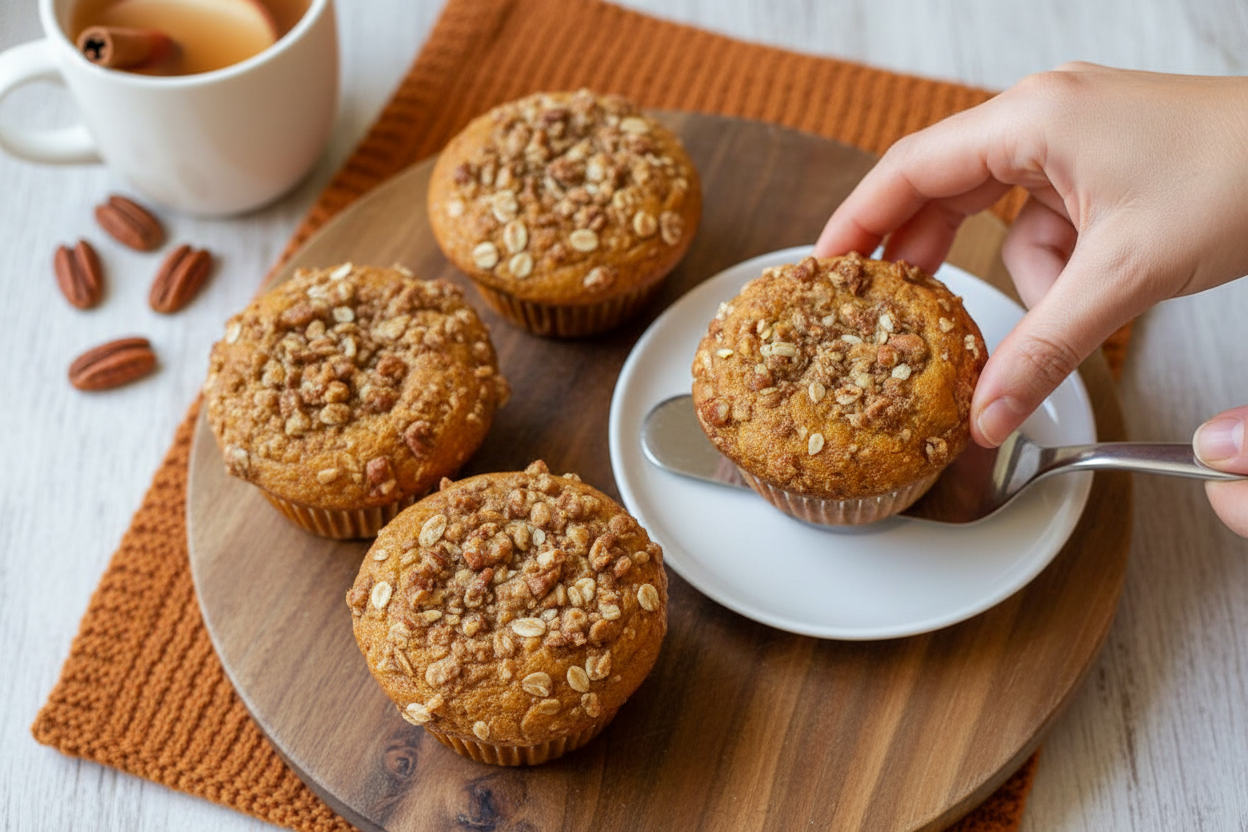 Pumpkin Muffin Tops Recipe for Fall Baking