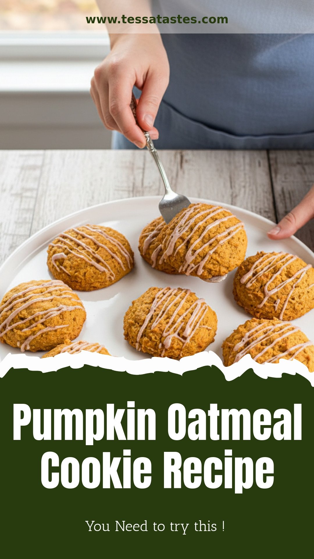 Pumpkin Oatmeal Cookie Recipe
