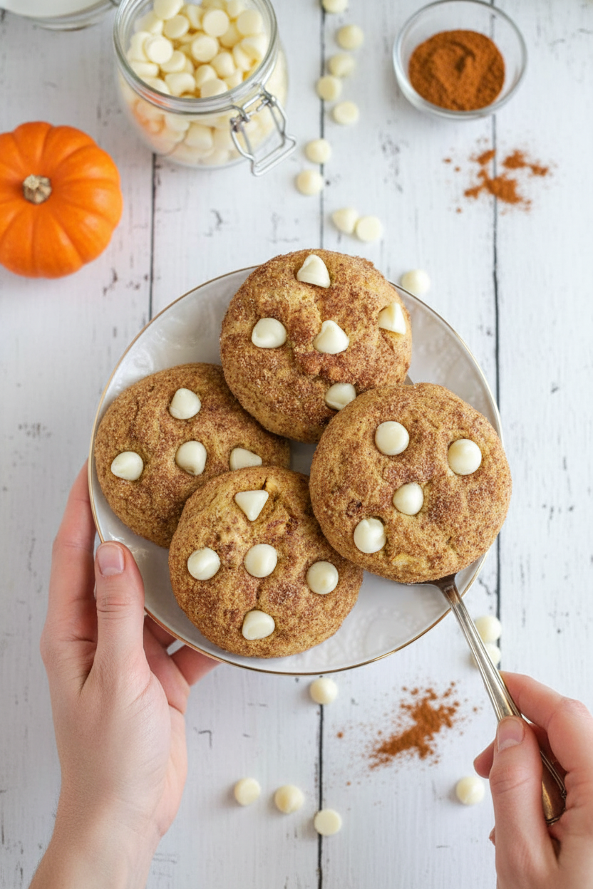 Pumpkin Snickerdoodle Cookie Recipe