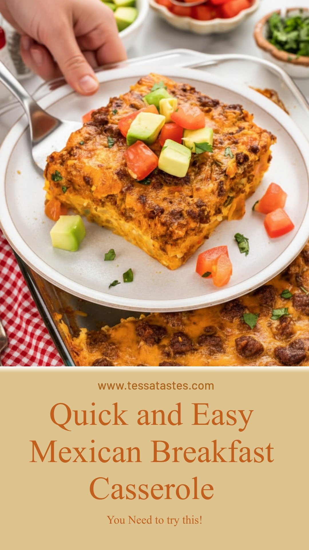 Quick and Easy Mexican Breakfast Casserole