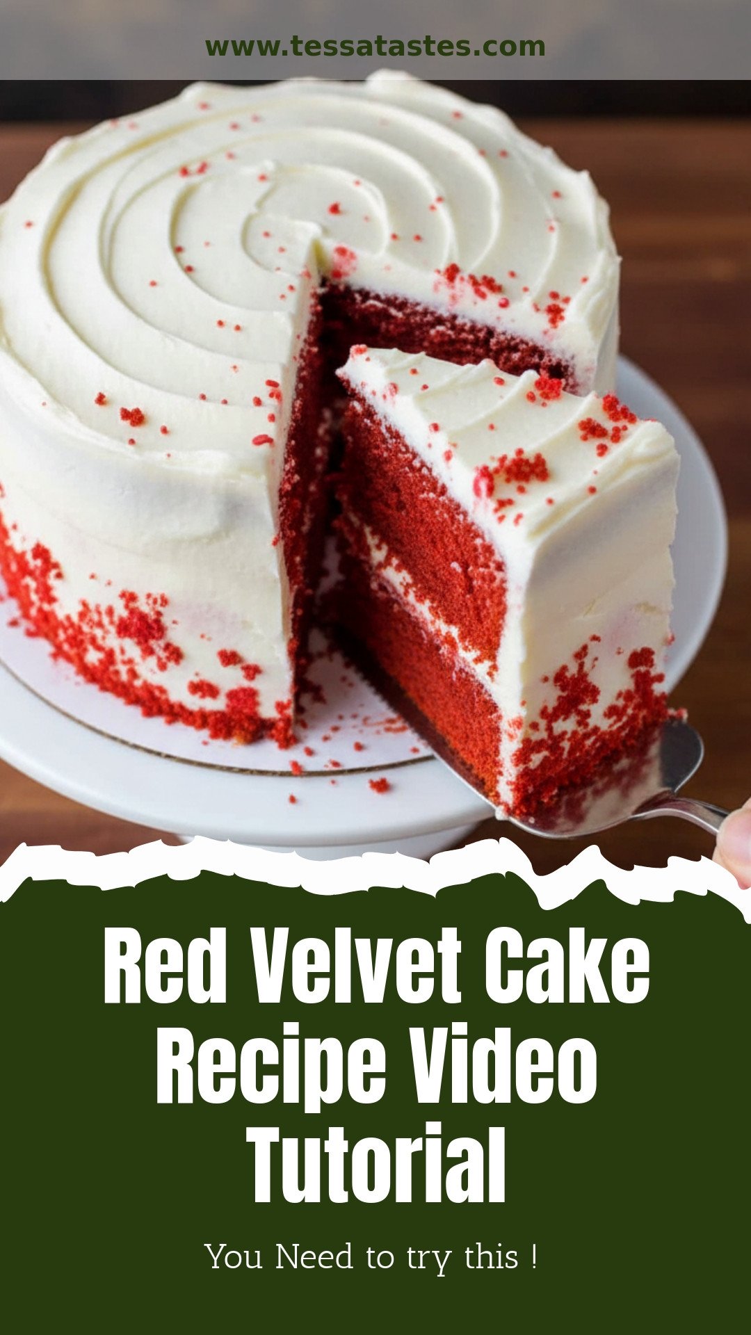 Red Velvet Cake Recipe Video Tutorial