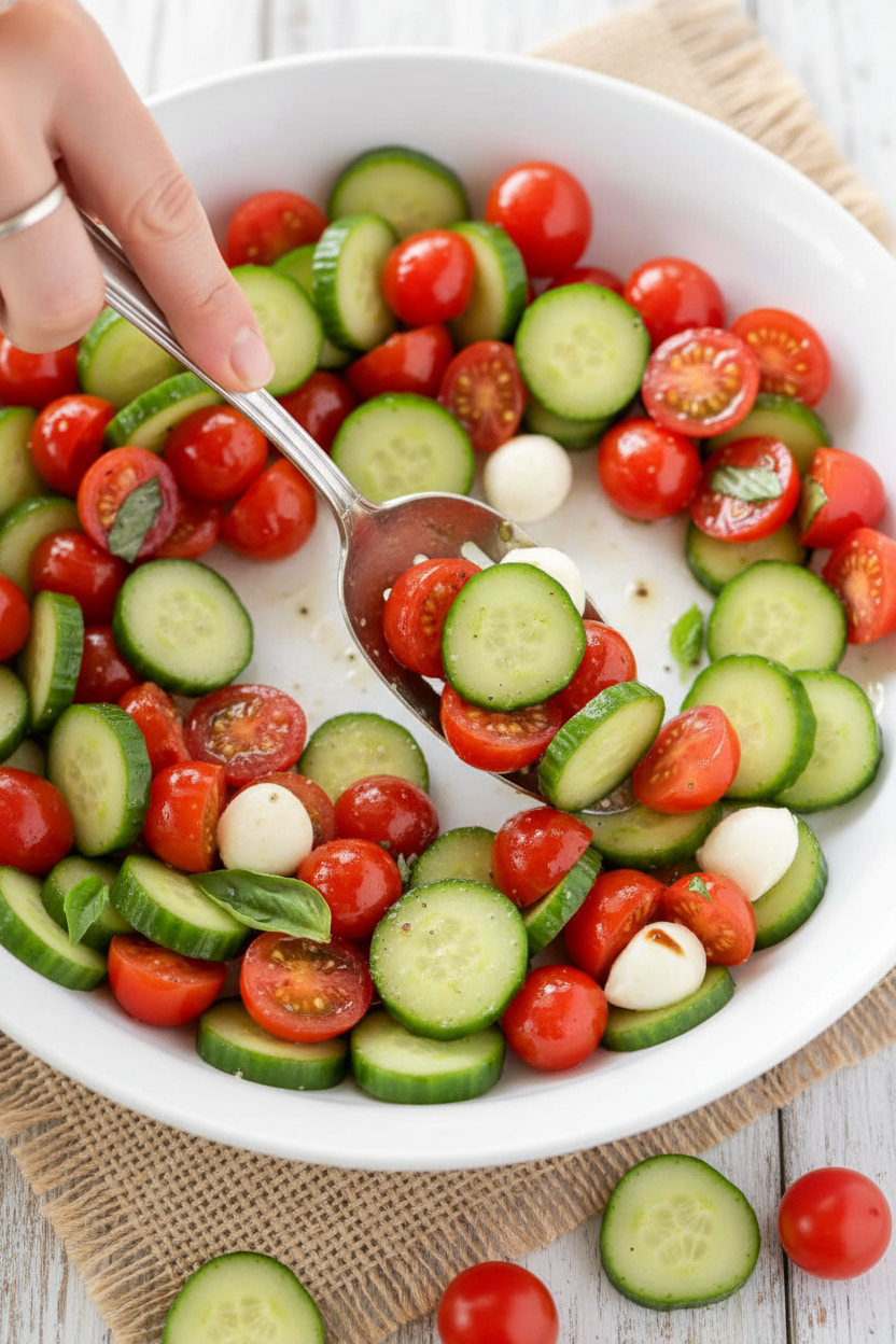 Refreshing Cucumber Tomato Salad Recipe