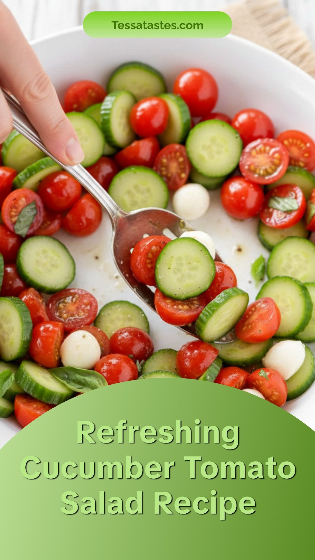 Refreshing Cucumber Tomato Salad Recipe