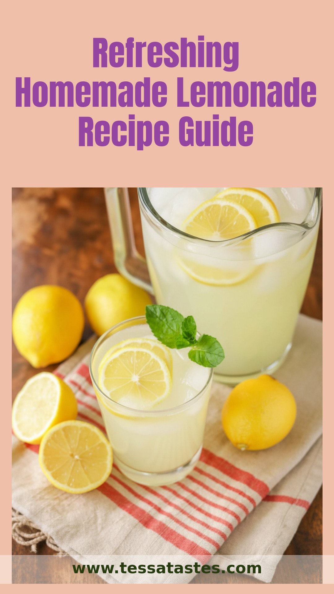 Refreshing Homemade Lemonade Recipe Guide