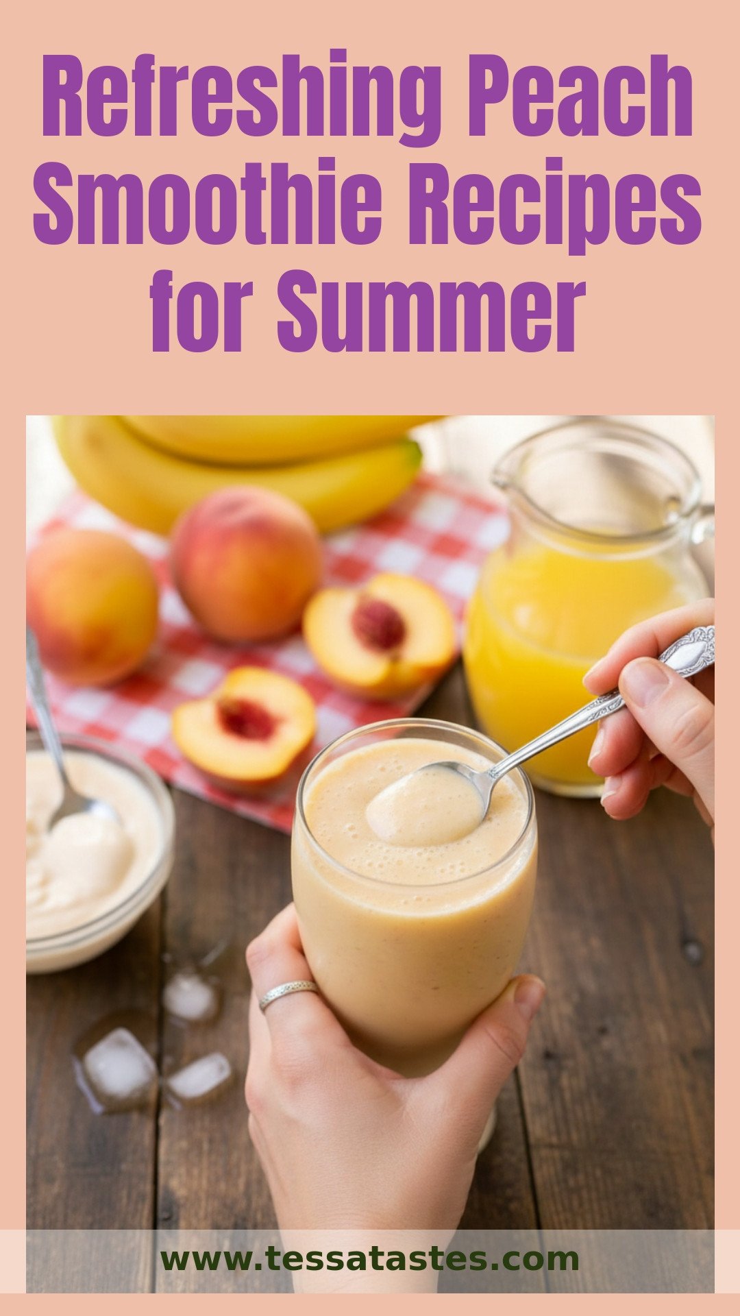 Refreshing Peach Smoothie Recipes for Summer