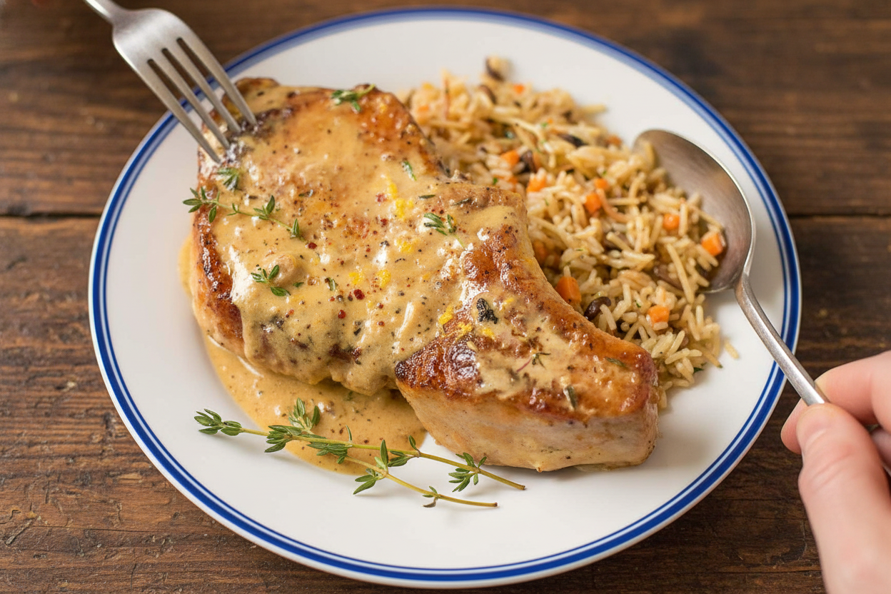 Smothered Pork Chops Recipe for Tender Gravy
