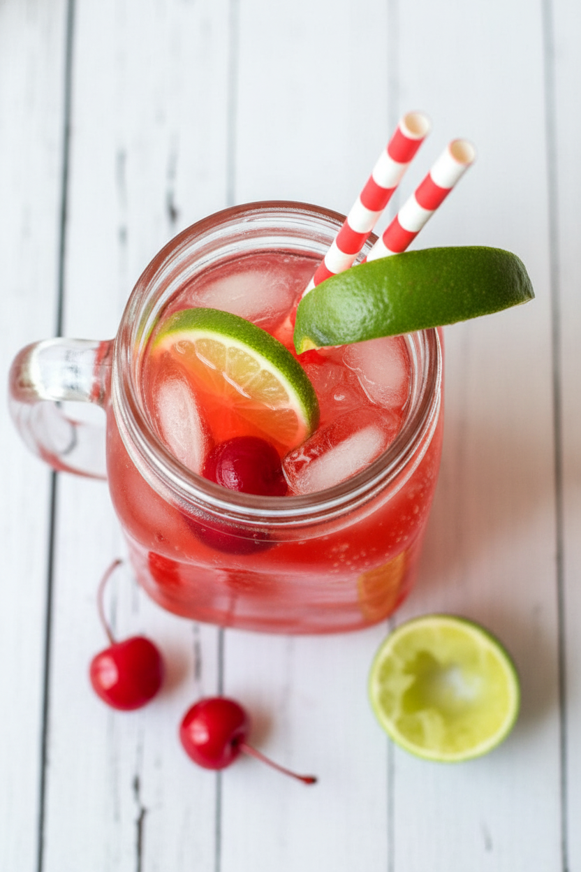 Sonic Cherry Limeade Refreshing Summer Drink