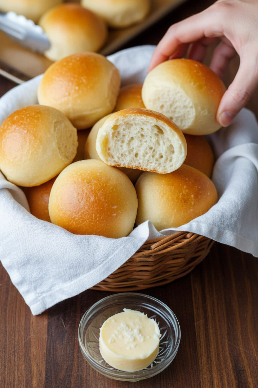Sourdough Dinner Rolls Recipe Video Tutorial