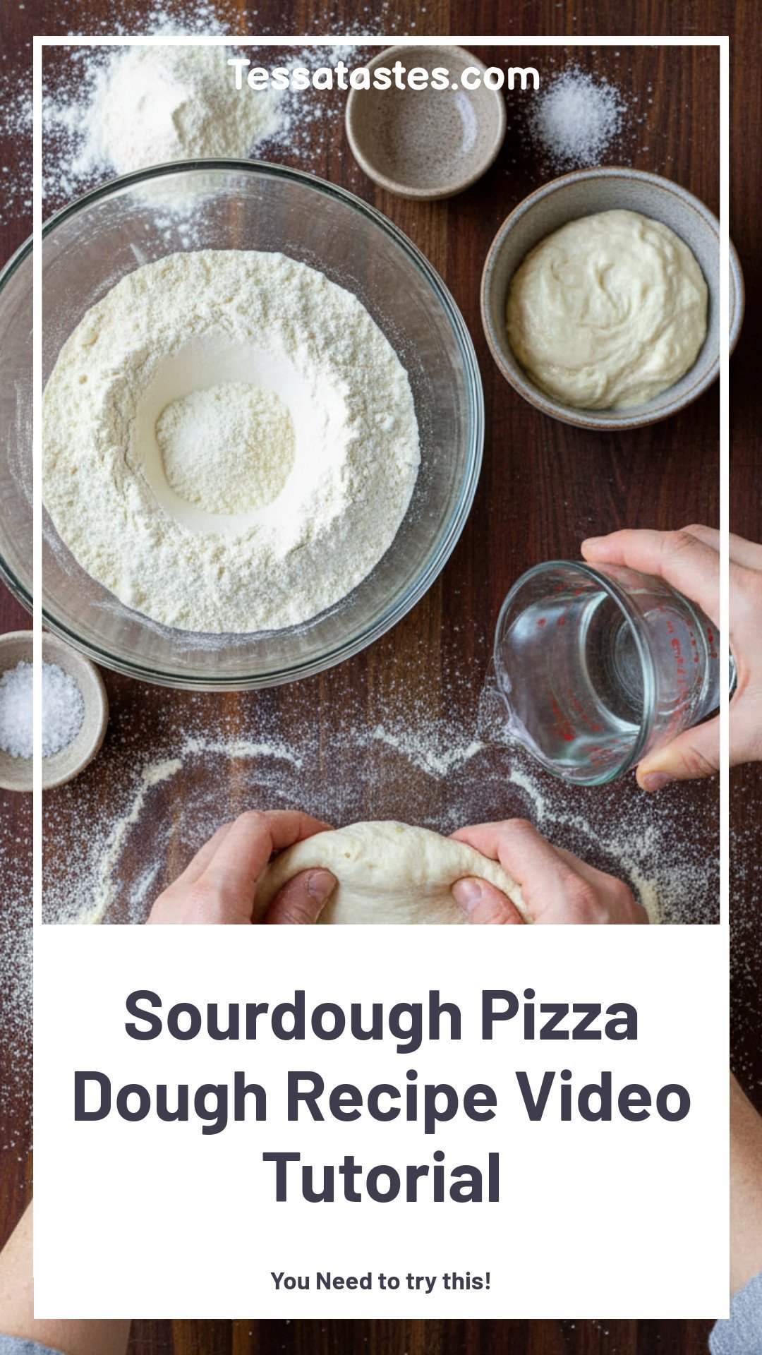 Sourdough Pizza Dough Recipe Video Tutorial