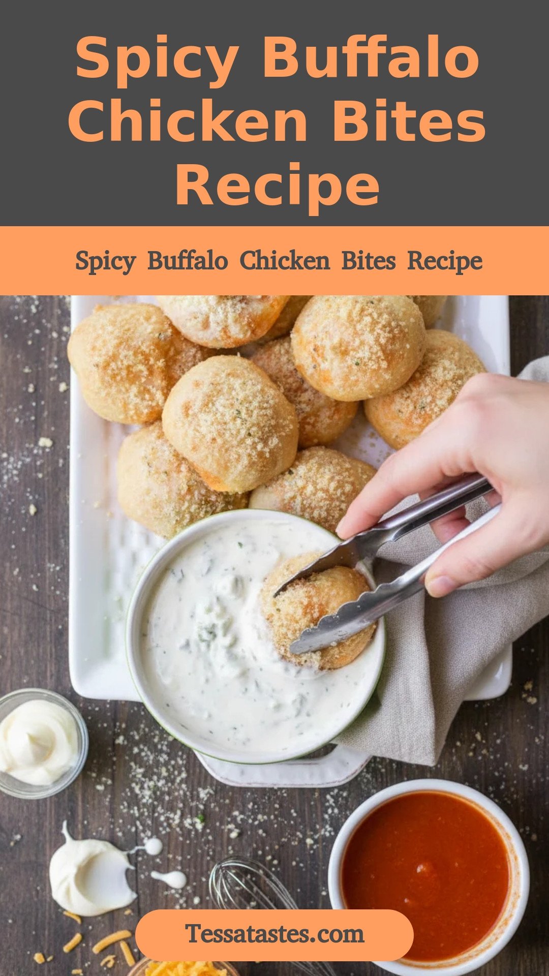 Spicy Buffalo Chicken Bites Recipe