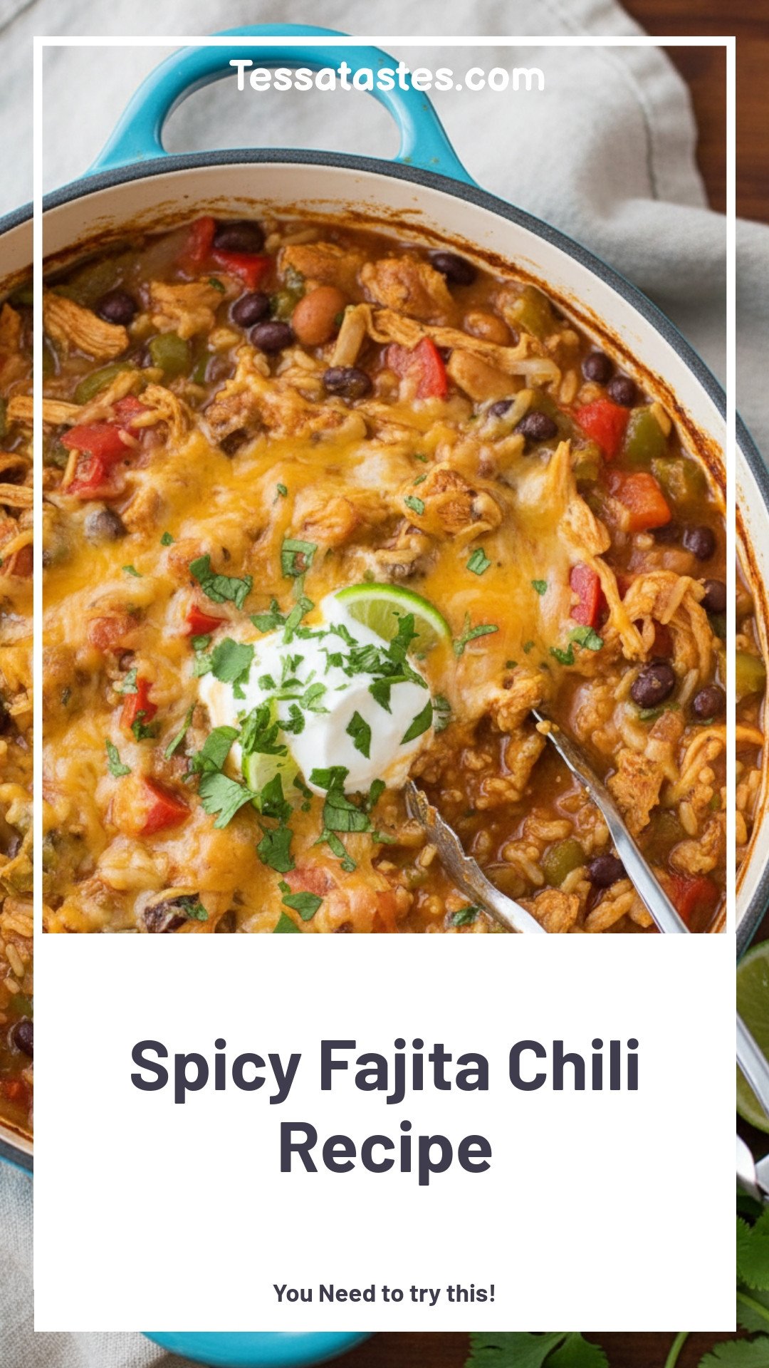 Spicy Fajita Chili Recipe