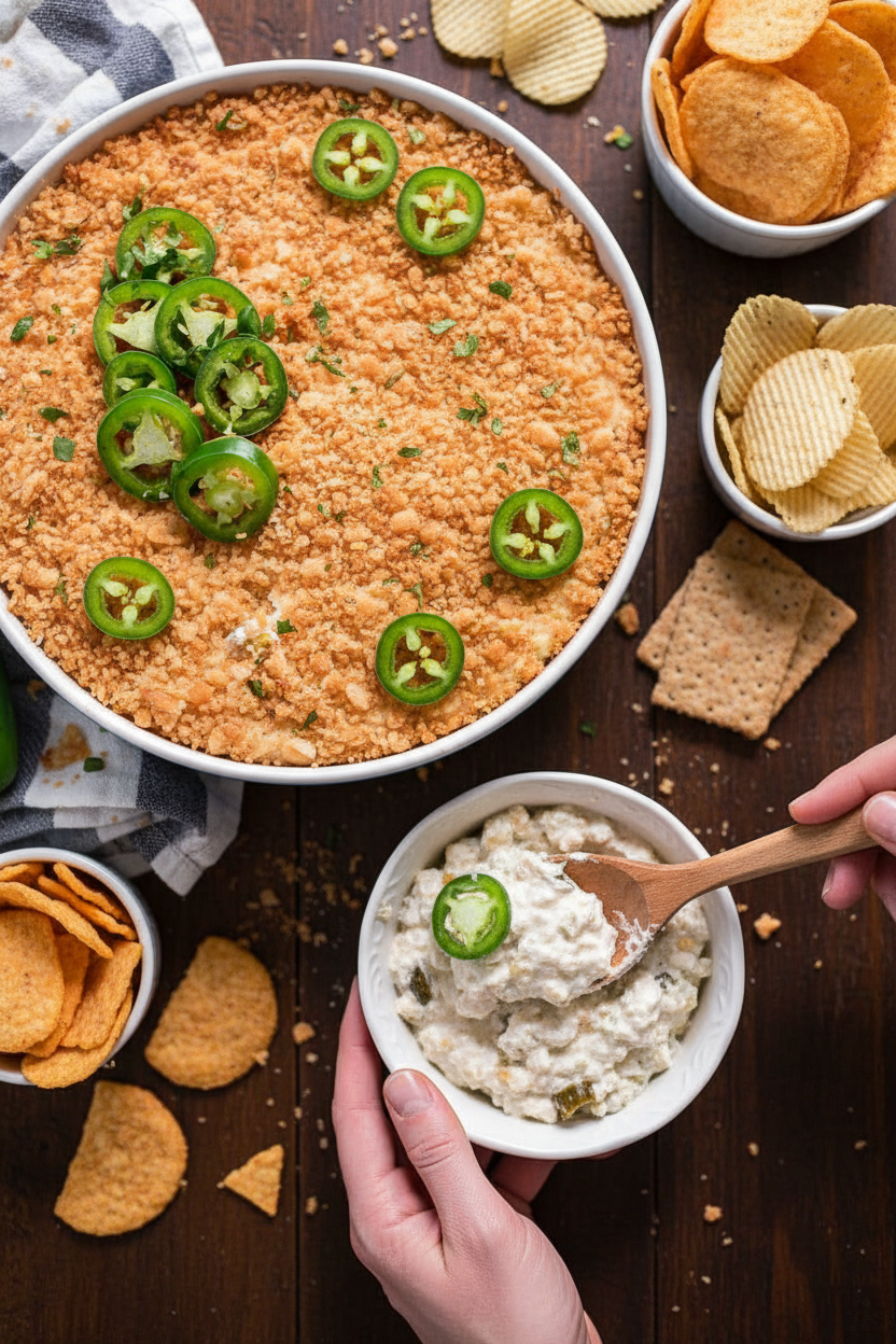 Spicy Jalapeno Popper Dip Recipe
