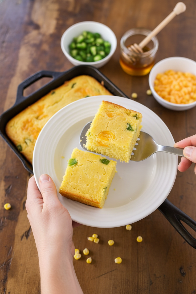 Spicy Jalapeño Cornbread Recipe