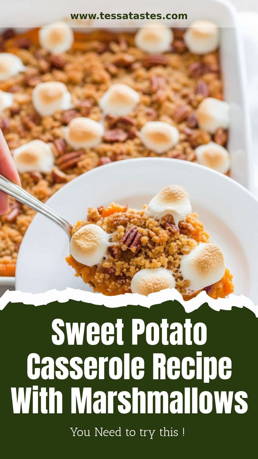 Sweet Potato Casserole Recipe With Marshmallows