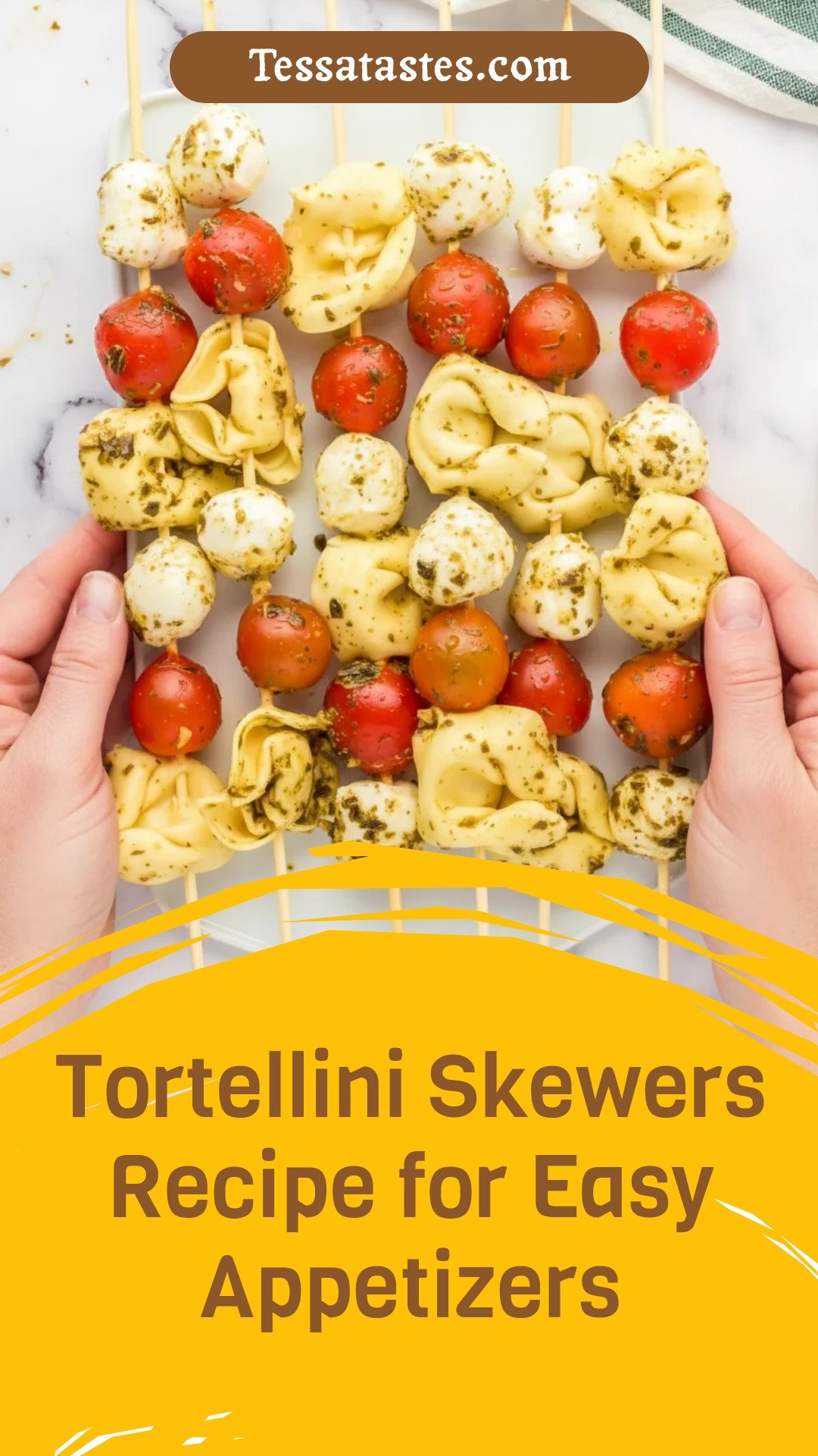 Tortellini Skewers Recipe for Easy Appetizers