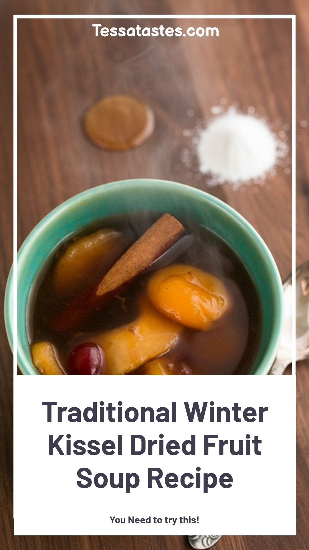 Traditional Winter Kissel Dried Fruit Soup Recipe