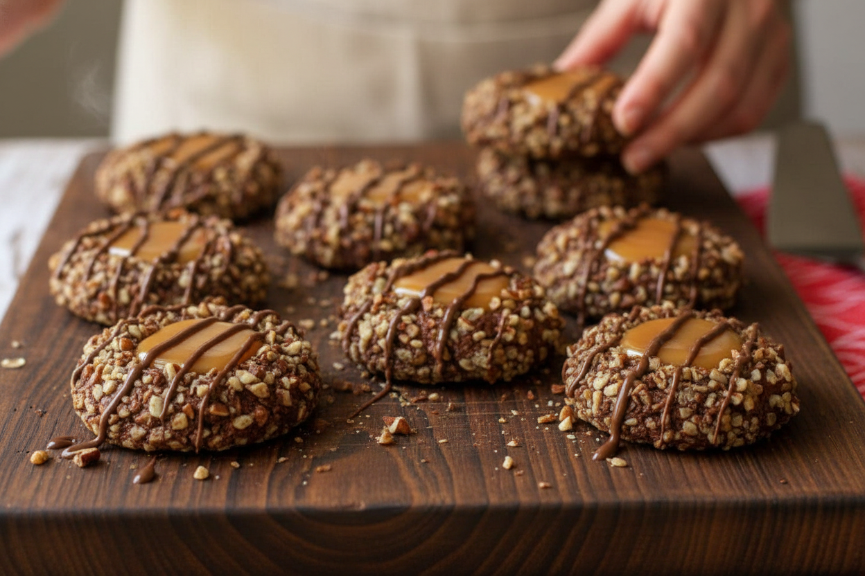 Turtle Thumbprint Cookie Recipe