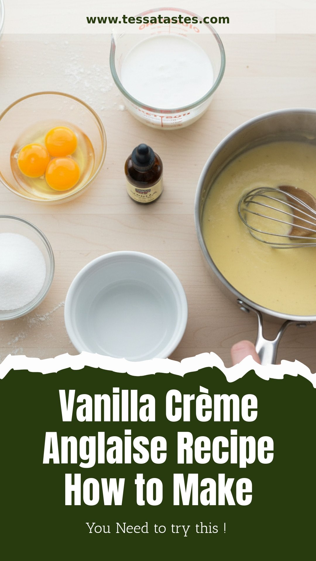 Vanilla Crème Anglaise Recipe How to Make