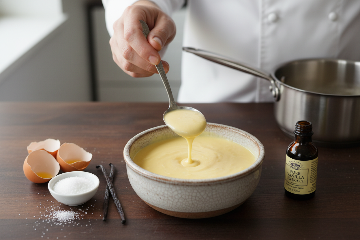 Vanilla Crème Anglaise Recipe How to Make