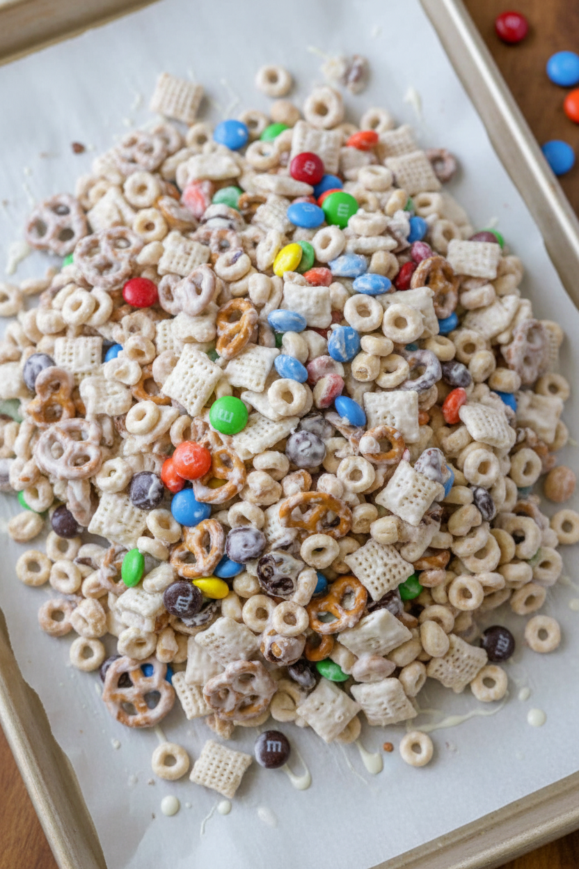 White Trash Snack Mix Recipe