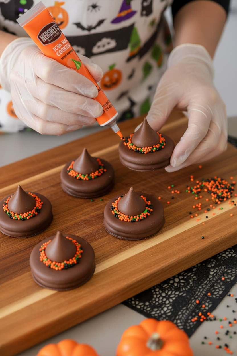 Witch Hat Cookies Recipe for Halloween