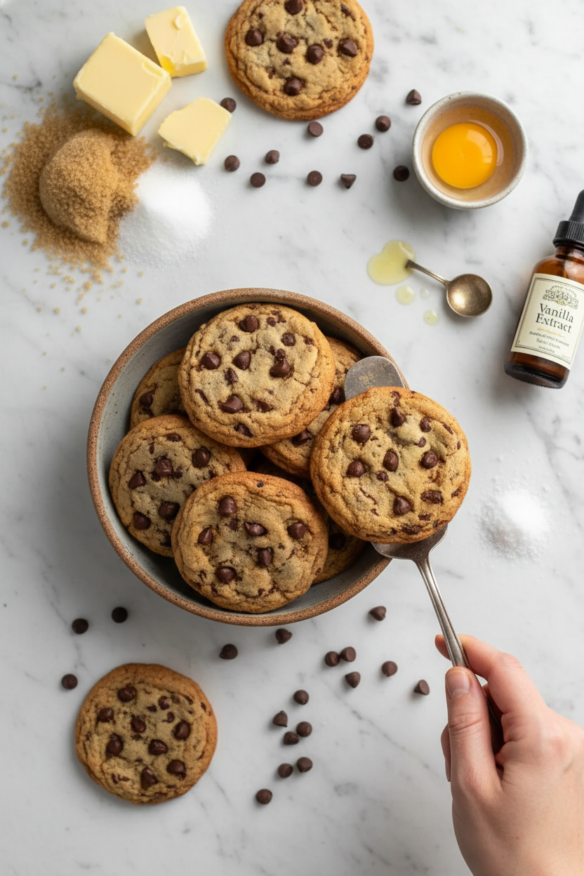 The Best Chewy Chocolate Chip Cookies