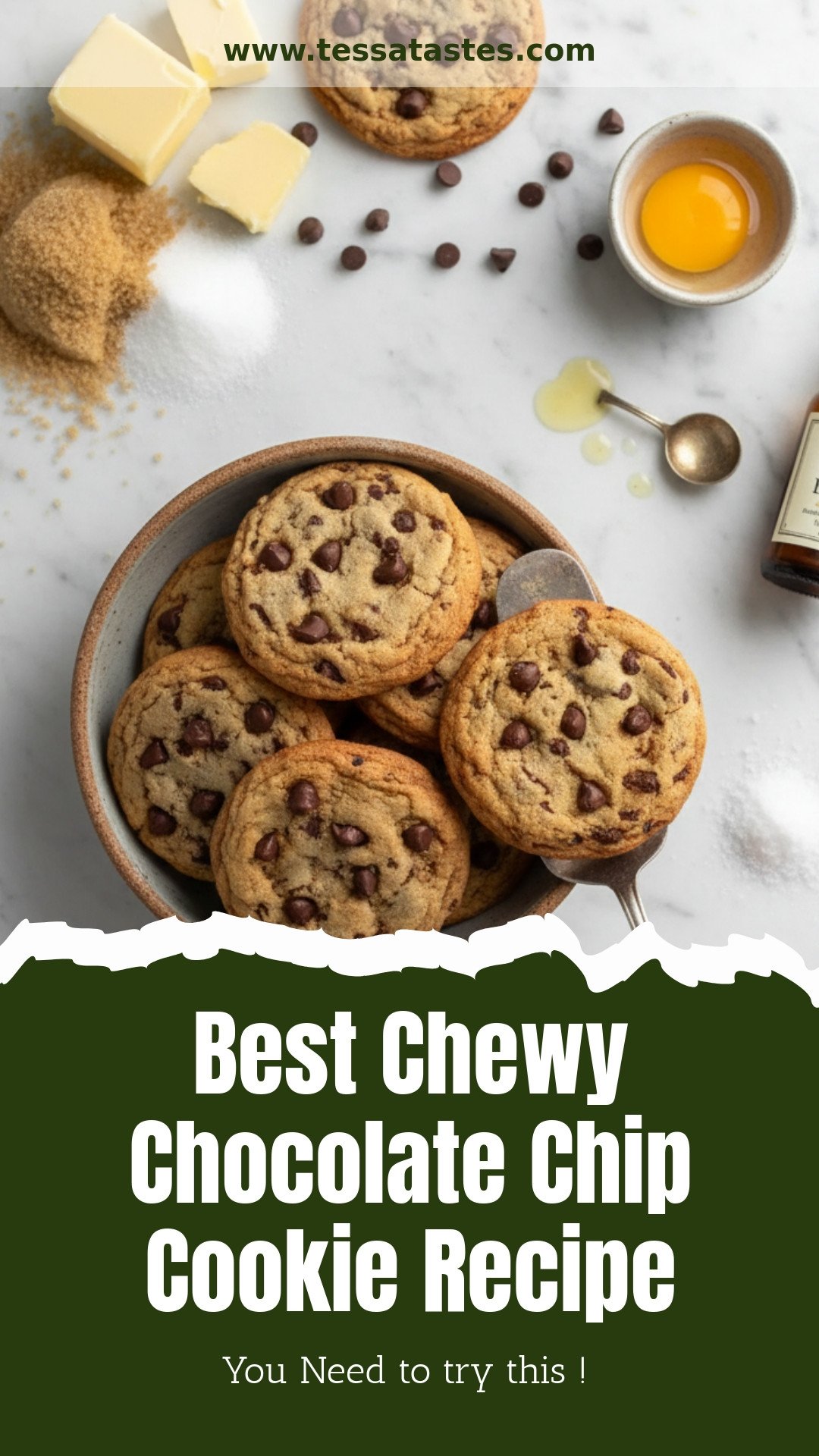 The Best Chewy Chocolate Chip Cookies