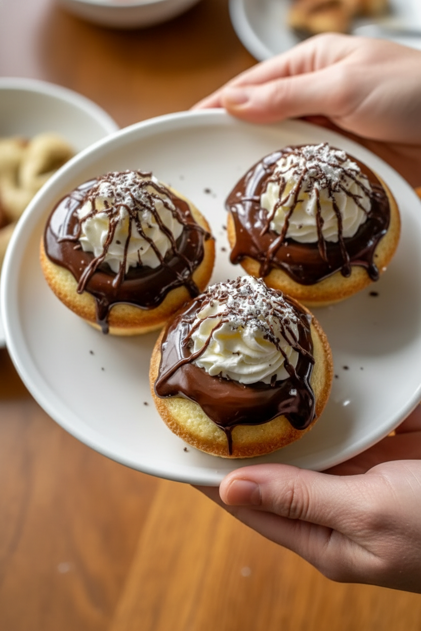 Boston Cream Pie Cupcakes