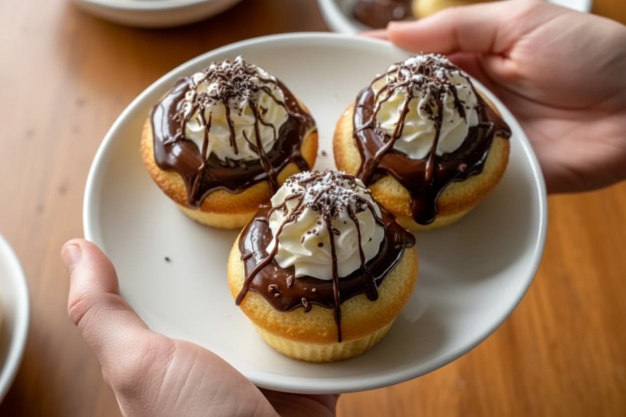 Boston Cream Pie Cupcakes Recipe