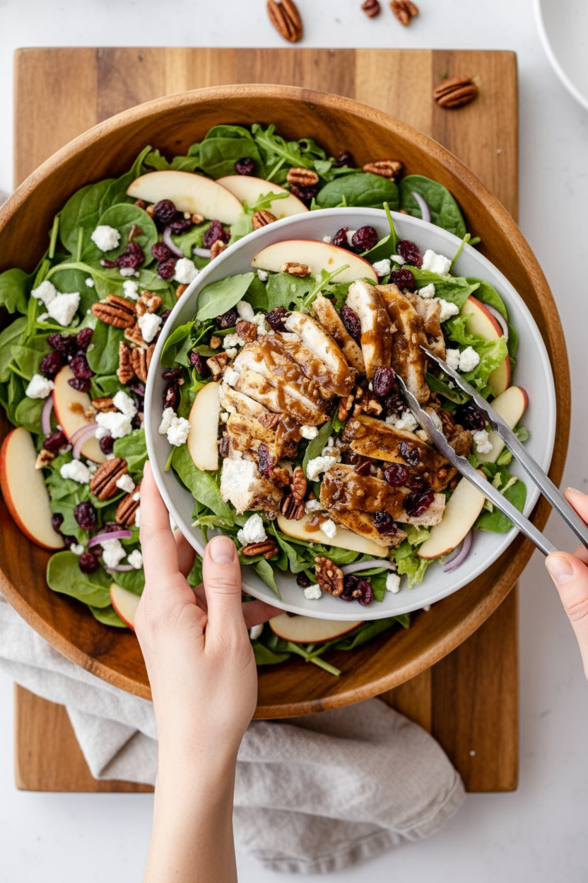 Caramel Apple Chicken Salad