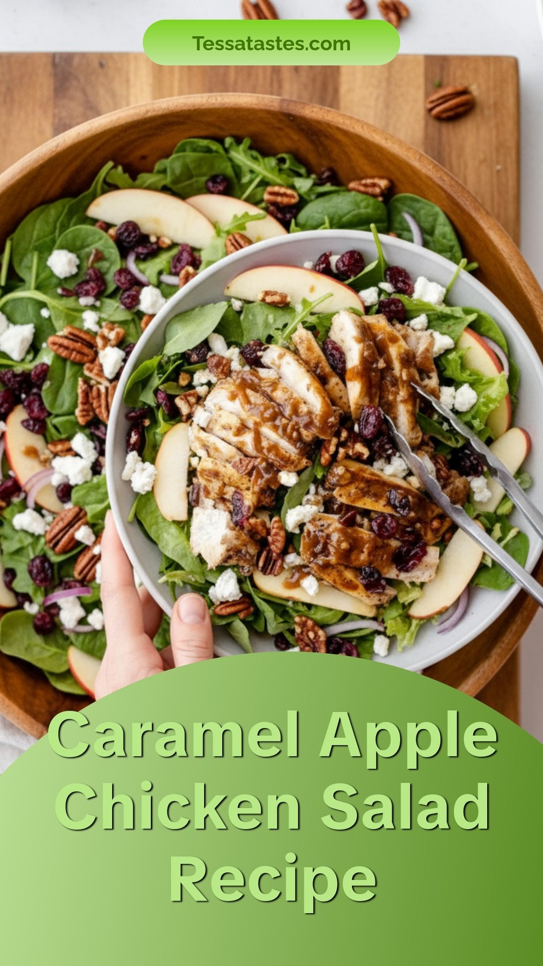 Caramel Apple Chicken Salad