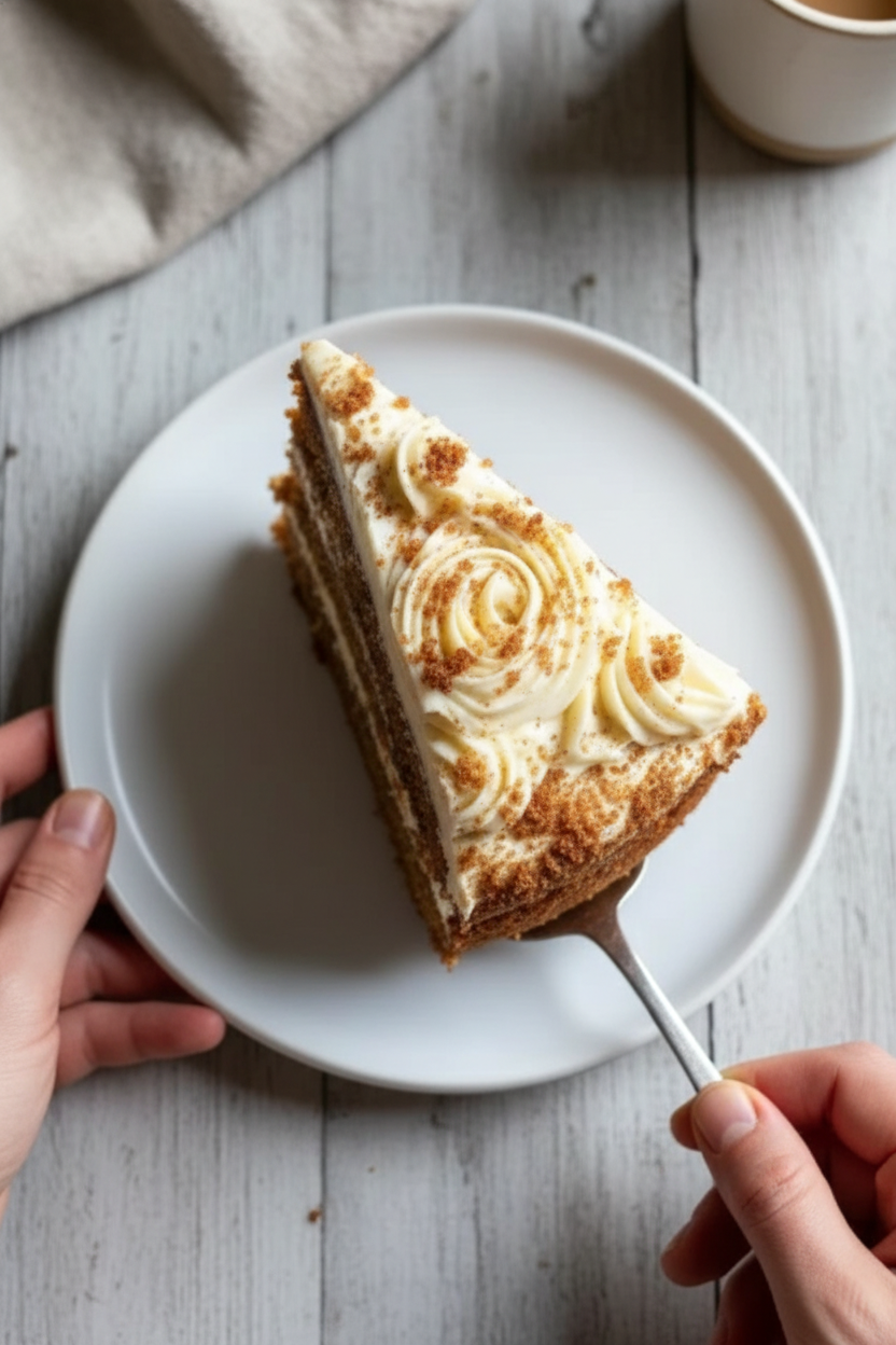 Chai Spice Cake with Cream Cheese Frosting