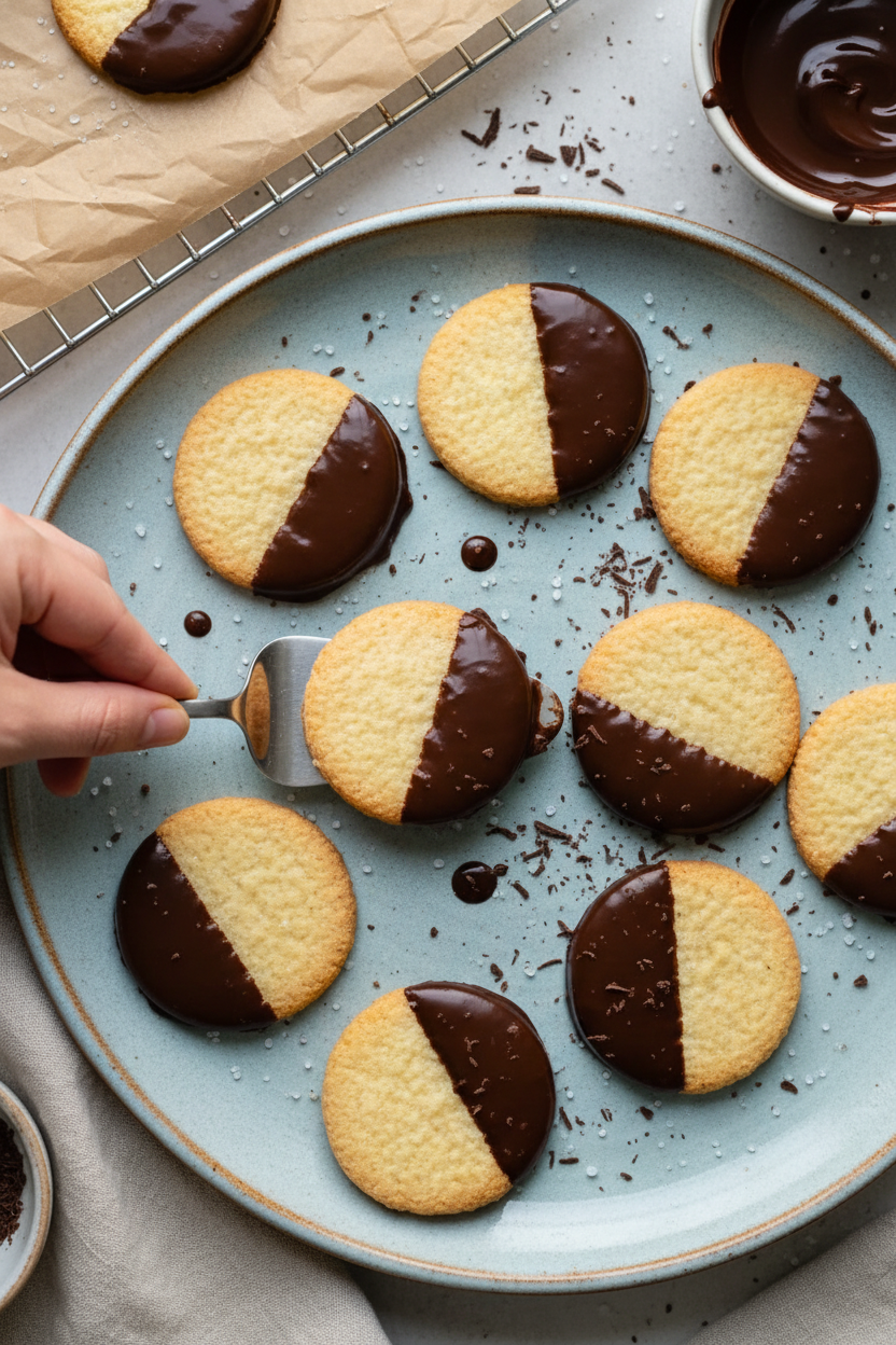 Vanilla Wafers Dipping Chocolate