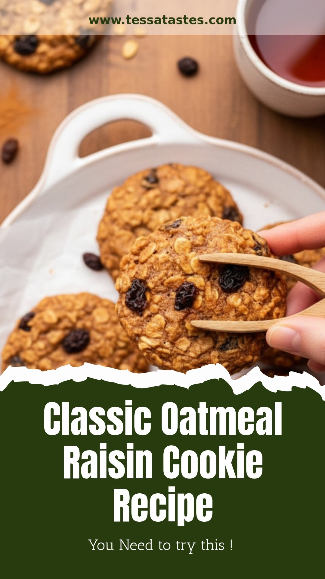 Oatmeal Raisin Cookies
