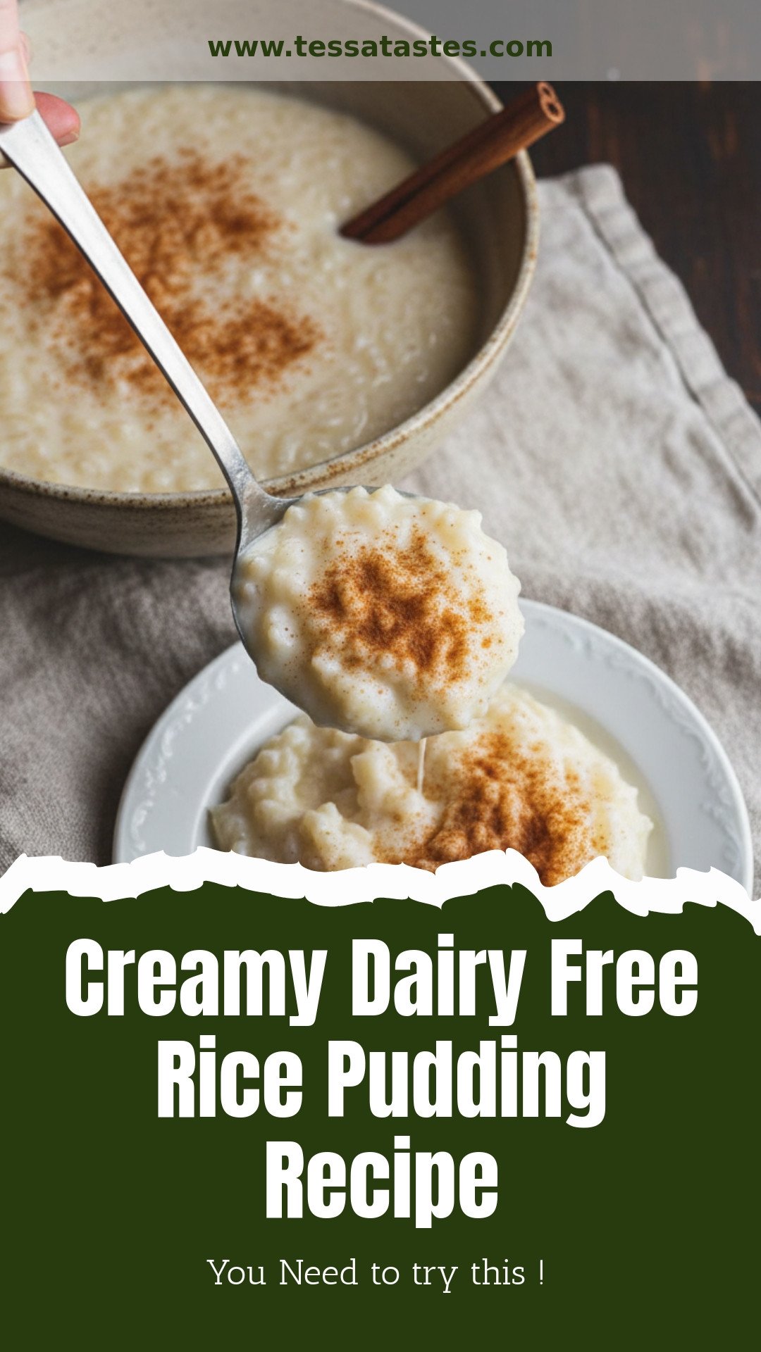 Dairy Free Rice Pudding