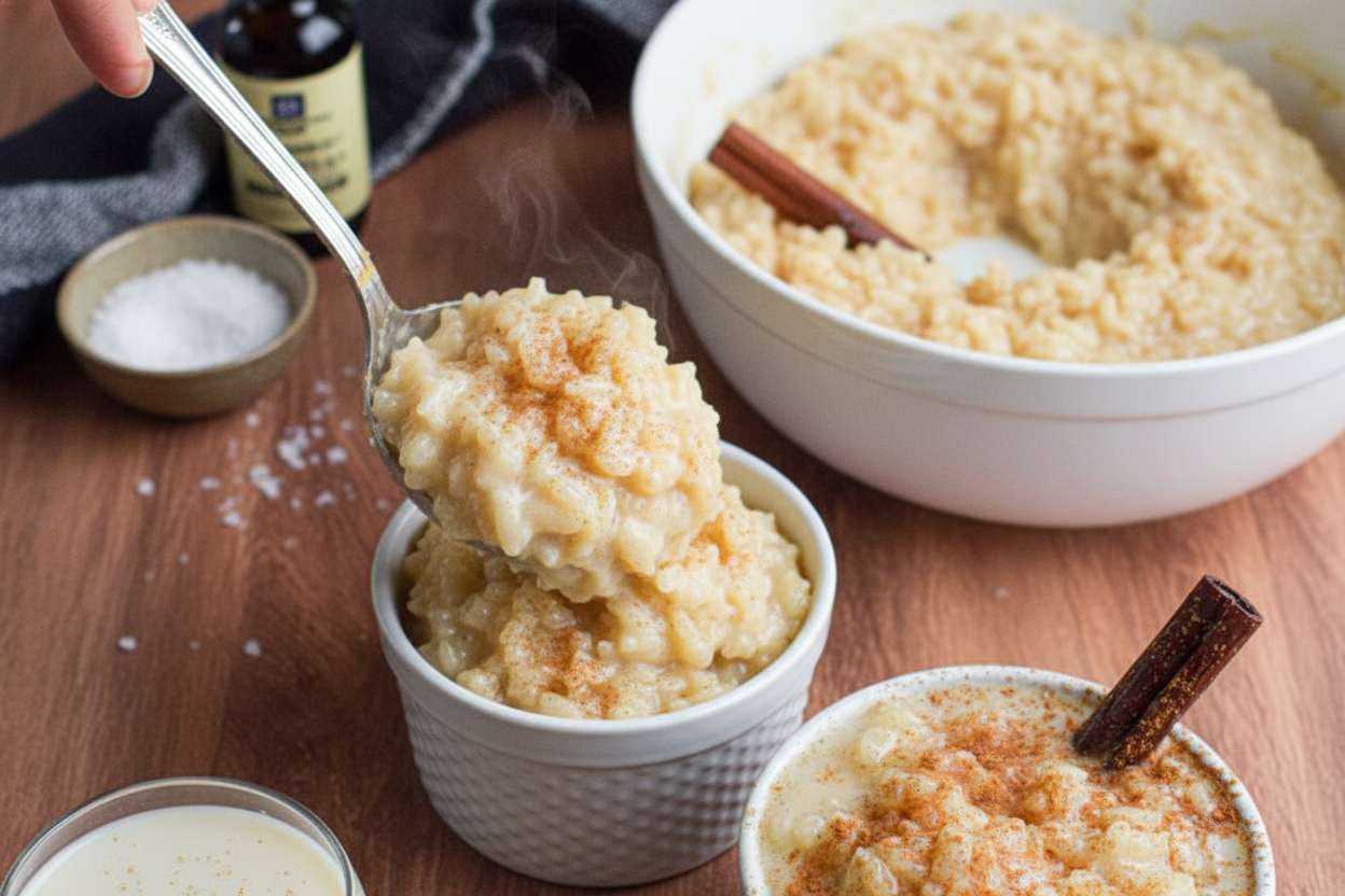 Creamy Dairy Free Rice Pudding Recipe
