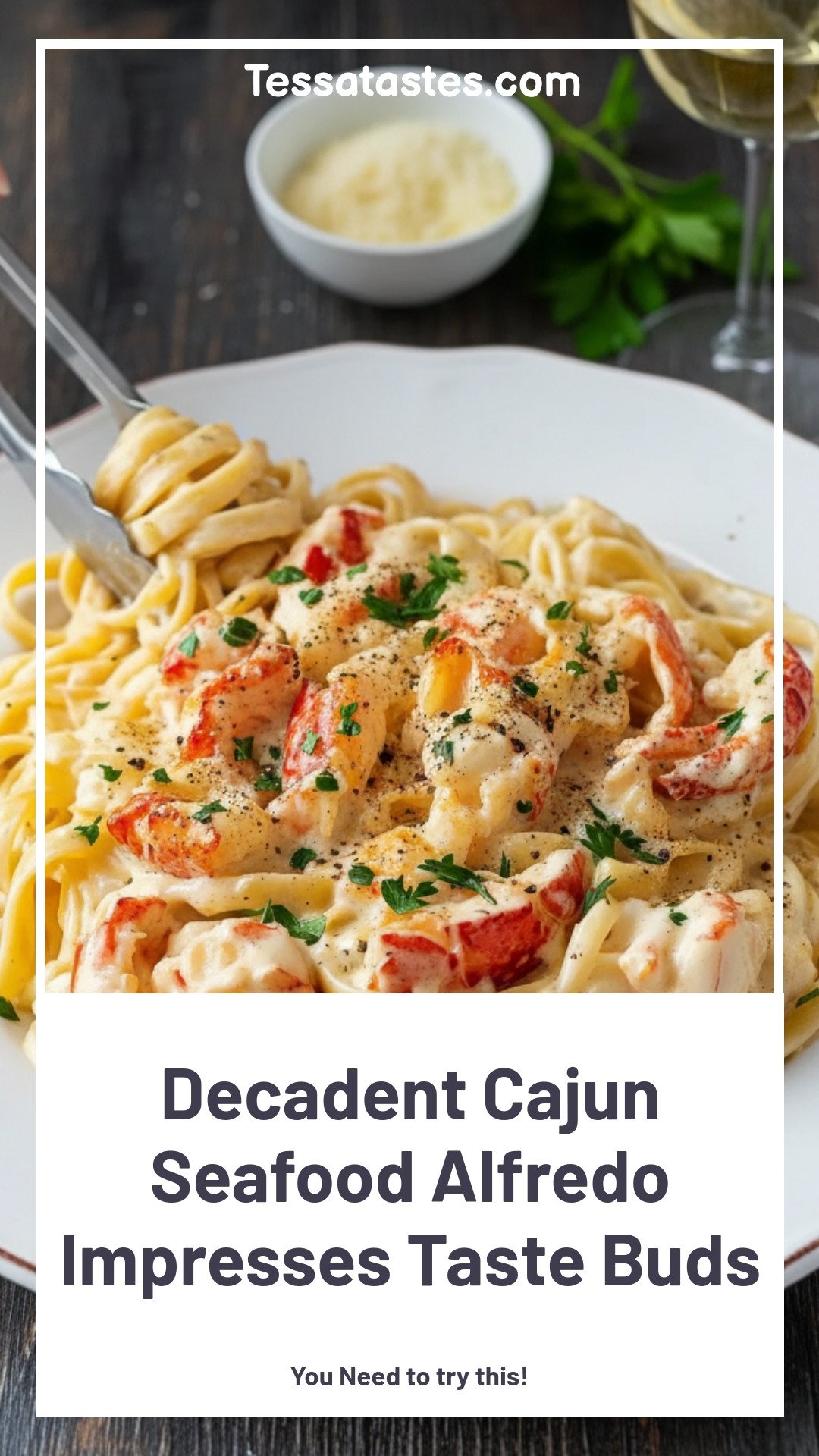 Decadent Cajun Seafood Alfredo to Impress Your Taste Buds
