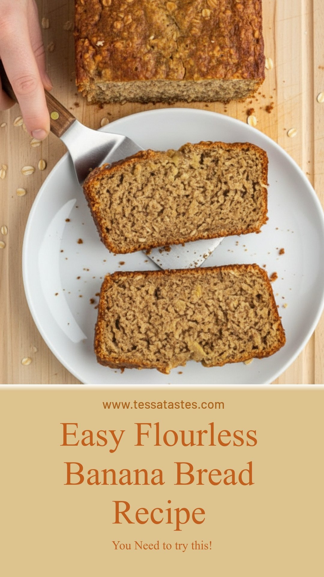 Flourless Banana Bread