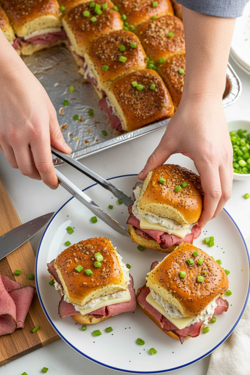 Roast Beef Sliders