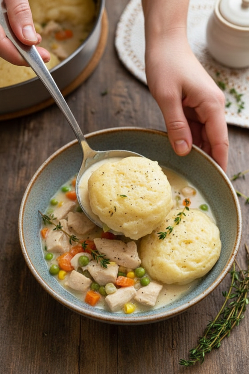Gluten-Free Chicken and Dumplings
