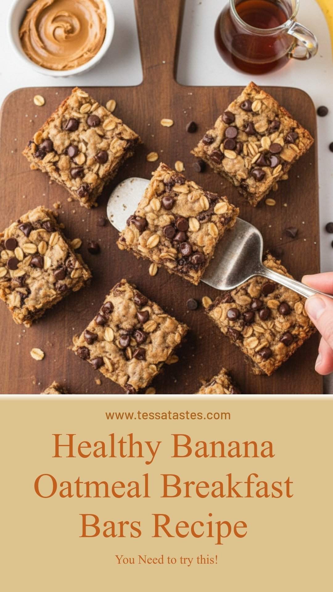 Banana Oatmeal Bars