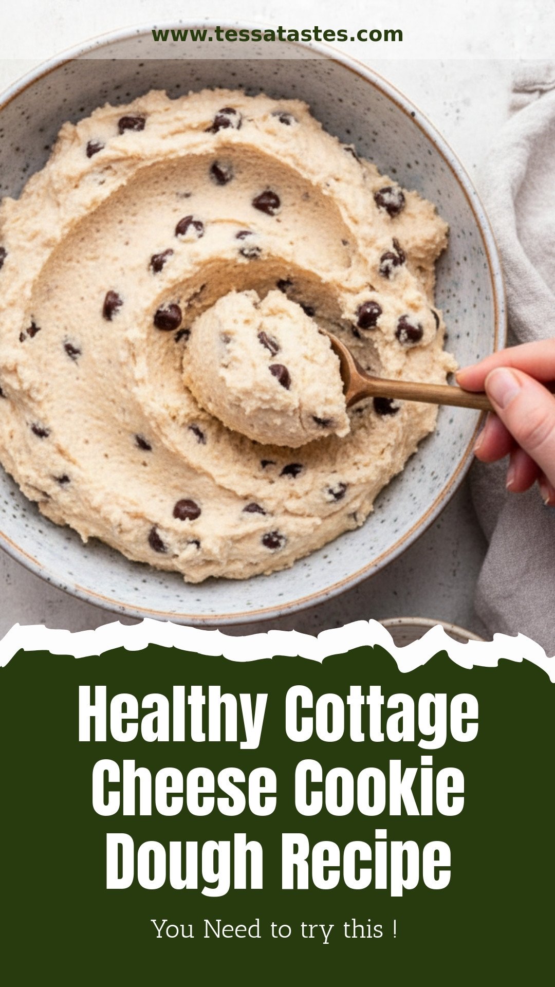 Cottage Cheese Cookie Dough