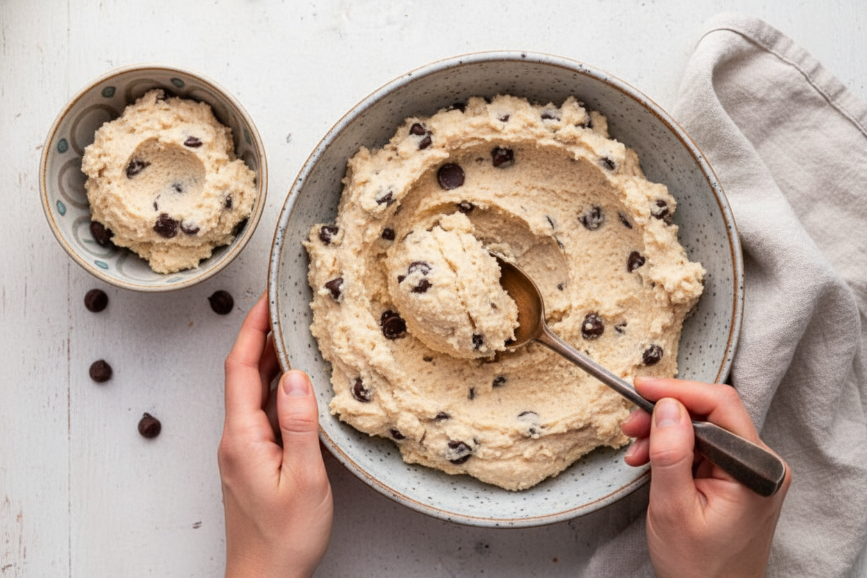 Healthy Cottage Cheese Cookie Dough Recipe