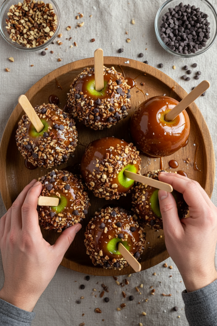 Homemade Gourmet Caramel Apples