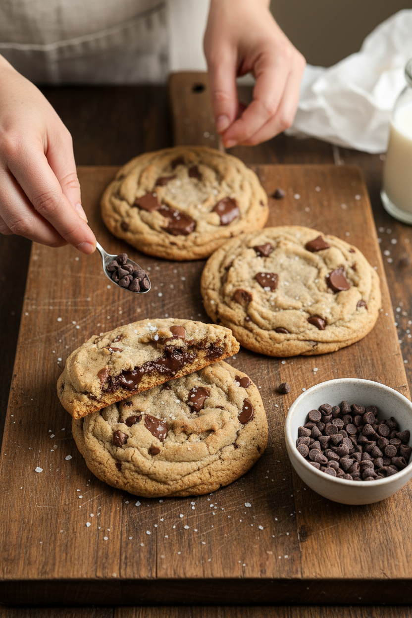 Browned Butter Chocolate Chip Cookies – Jacques Torres Dipped