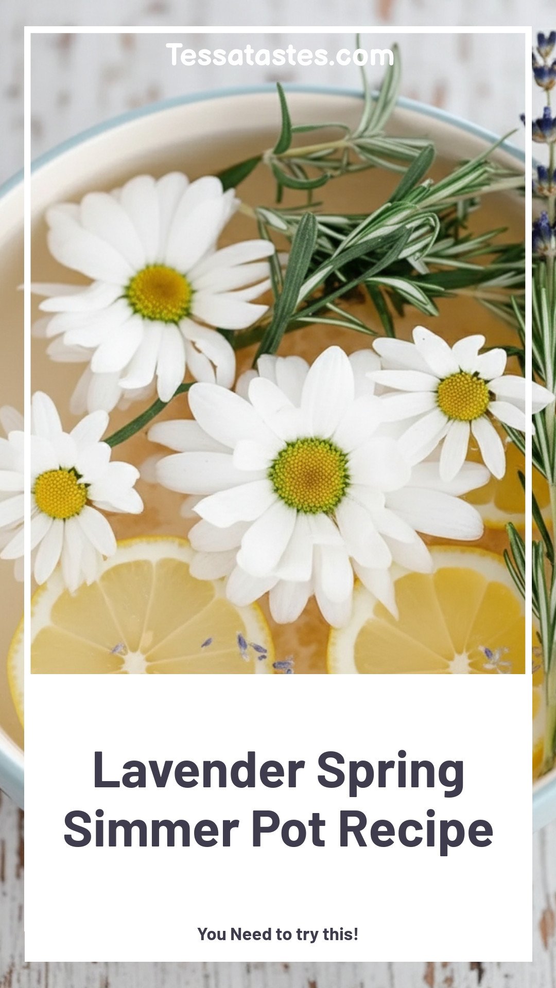 Lavender Spring Simmer Pot Recipe