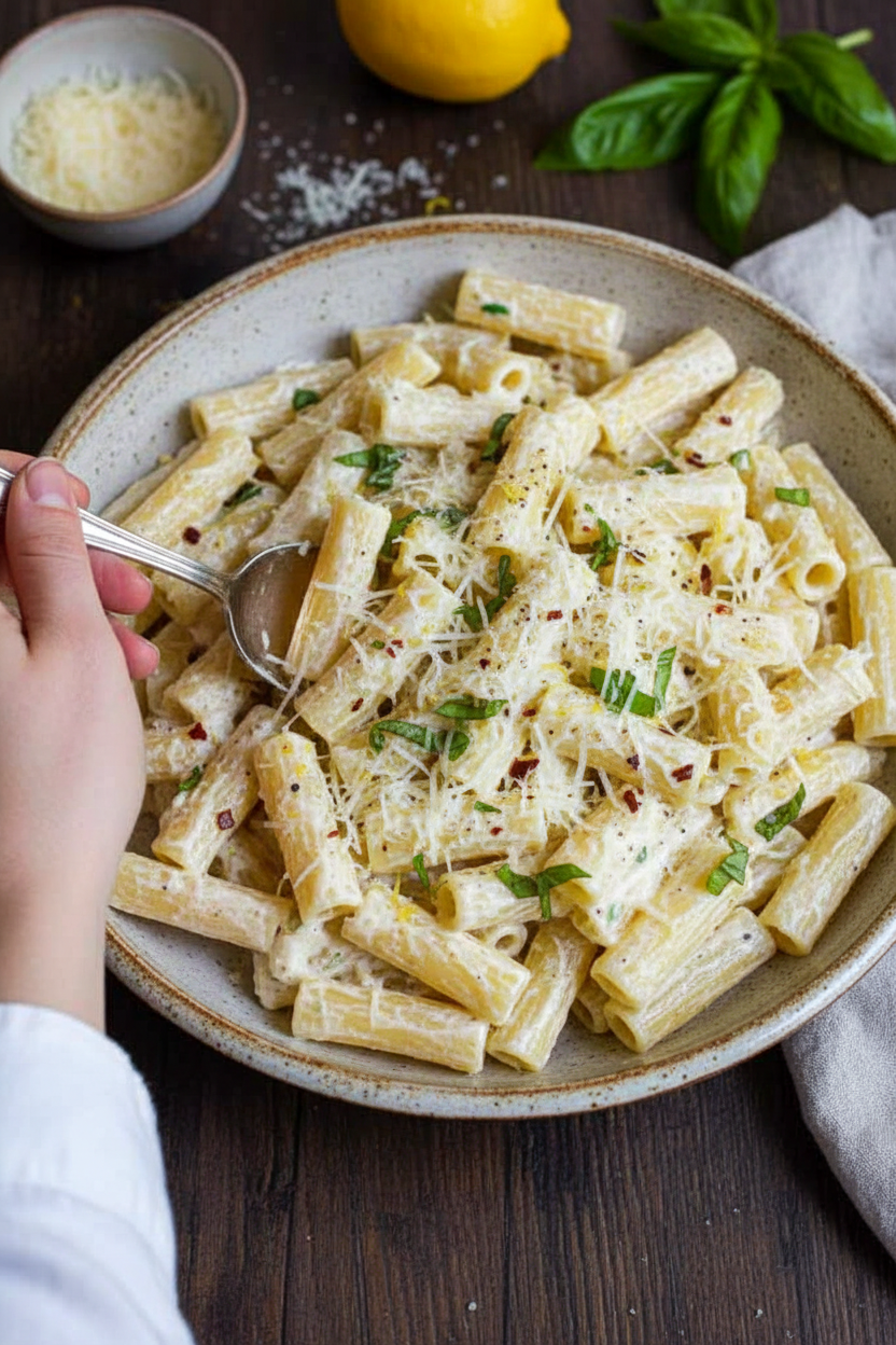 Lemon Ricotta Pasta