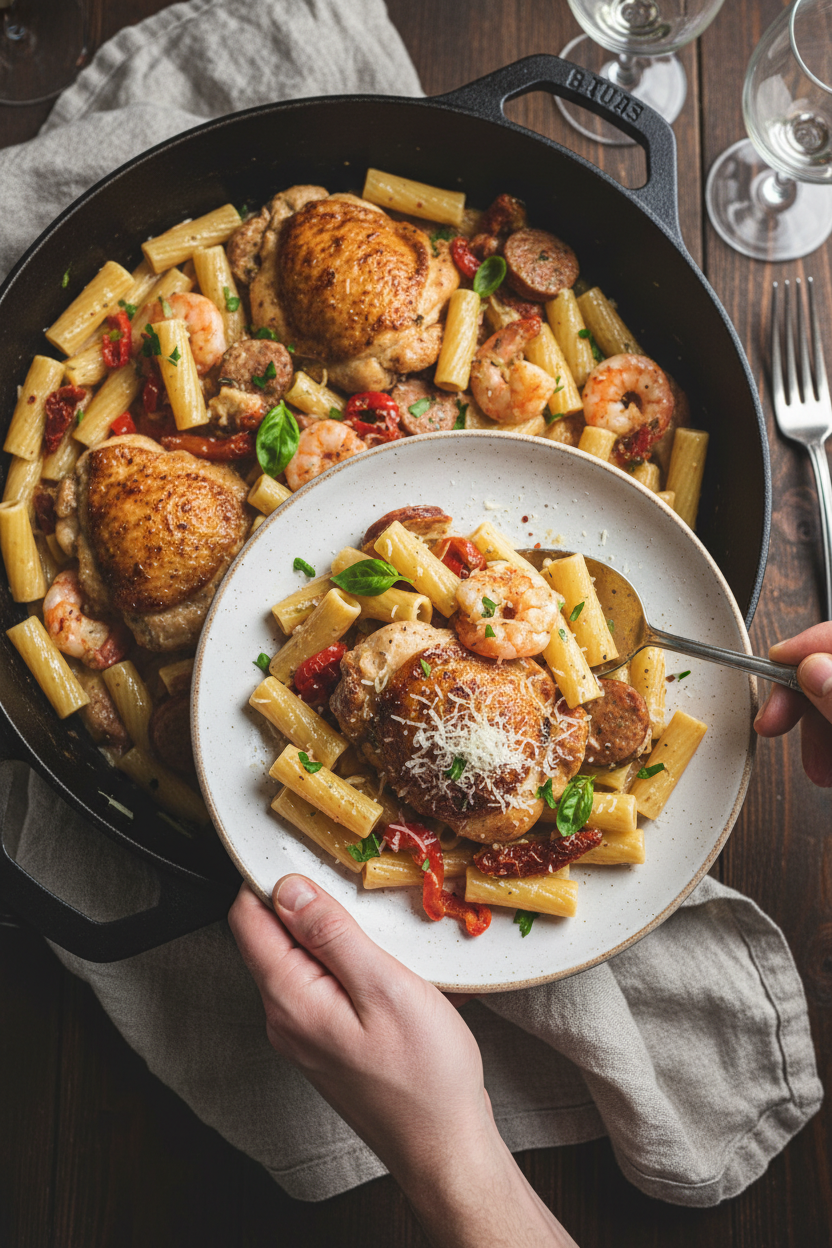 Indulgent Marry Me Chicken Pasta for Your Next Date Night