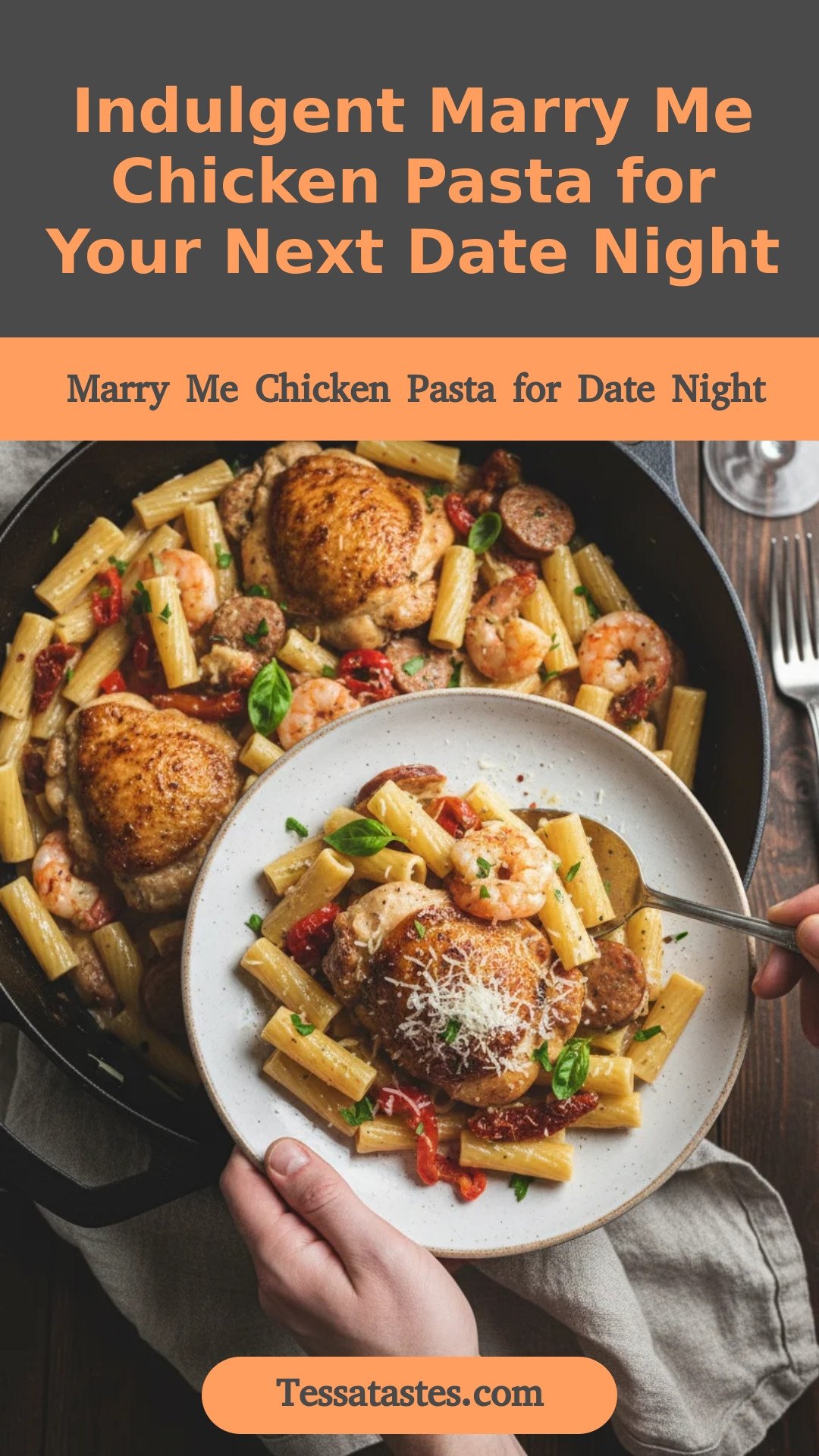 Indulgent Marry Me Chicken Pasta for Your Next Date Night