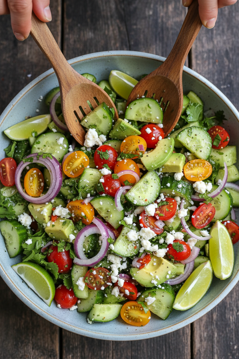 Mexican Cucumber Salad